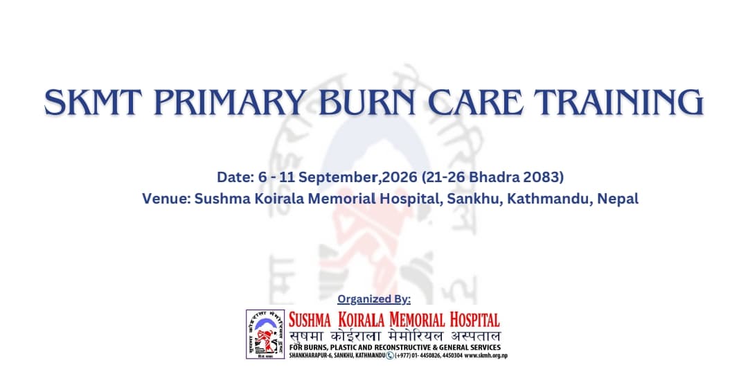 Primary Burn Care Training Successfully Concluded at SKMH