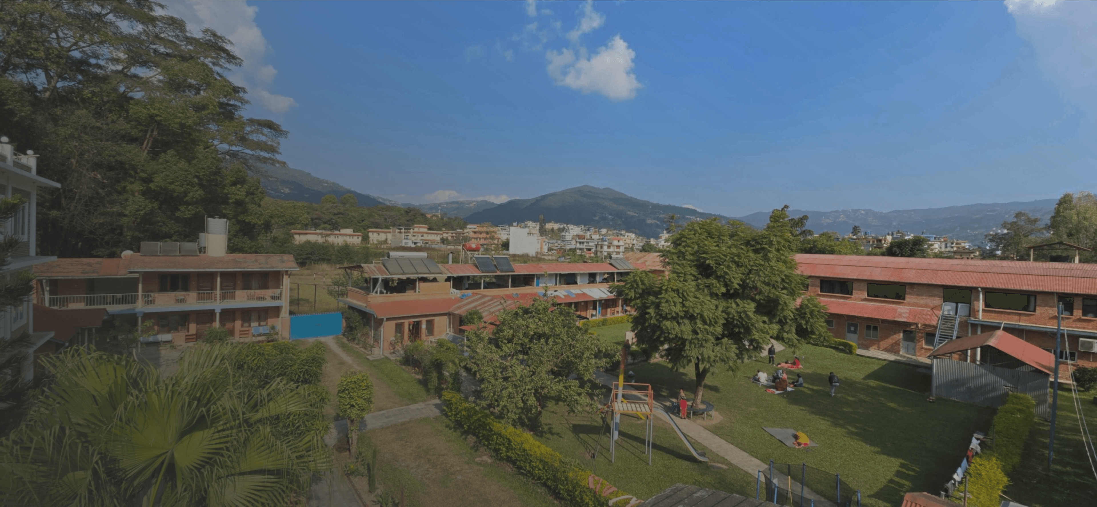 SKMH Hospital campus in Salambutar, Kathmandu